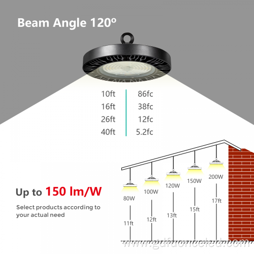 LED 80W UFO High Bay Light